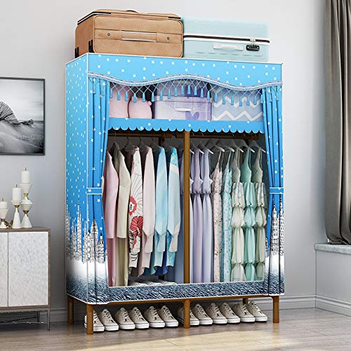 Armoire portative en tissu non tissé extensible 100x45x165cm - 3