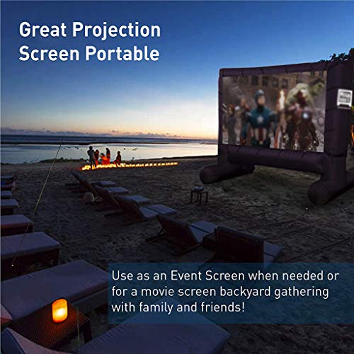 Pantalla inflable para cine 14 pies 16:9 miniatura 6
