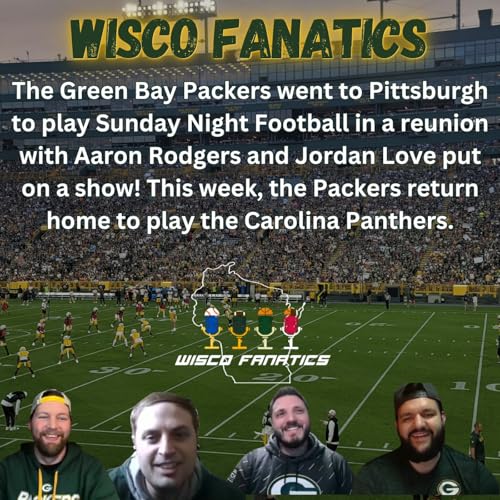 Packers win Rodgers reunion, return home vs Panthers Podcast Por  arte de portada