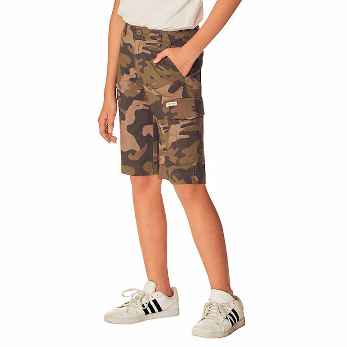 Short de camuflaje resistente para niño con bolsillos cargo 5/6 3