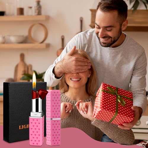 Encendedor Labial Recargable Butano Rojo miniatura 7