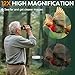 Birthday Gifts for Men Dad Husband Him Young, 12x60 Powerful Monocular Telescope with Phone Adapter & Tripod, SMC & BAK4 Prism, Valentines Gifts for Him, Hiking Gifts for Outdoors Lover