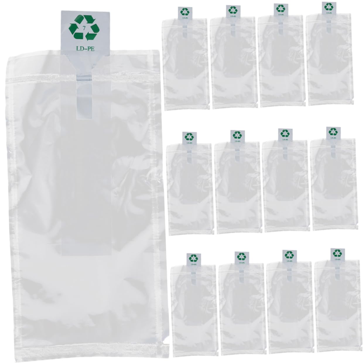 BCOATH 100 Pack Air Pillows for Waterproof Anti-crash Sturdy Packaging 10x20 Inches for Express Shipping Shipment Protection