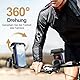 Handyhalterung Fahrrad, [1s Auto-Sperre] 360° Drehbar Handy Halterung Fahrradlenker, [Neueste Stoßdämpfer] Universal Motorrad Handyhalter, für iPhone 16/15 Pro Max, Samsung S24, Smartphone 4,7-7