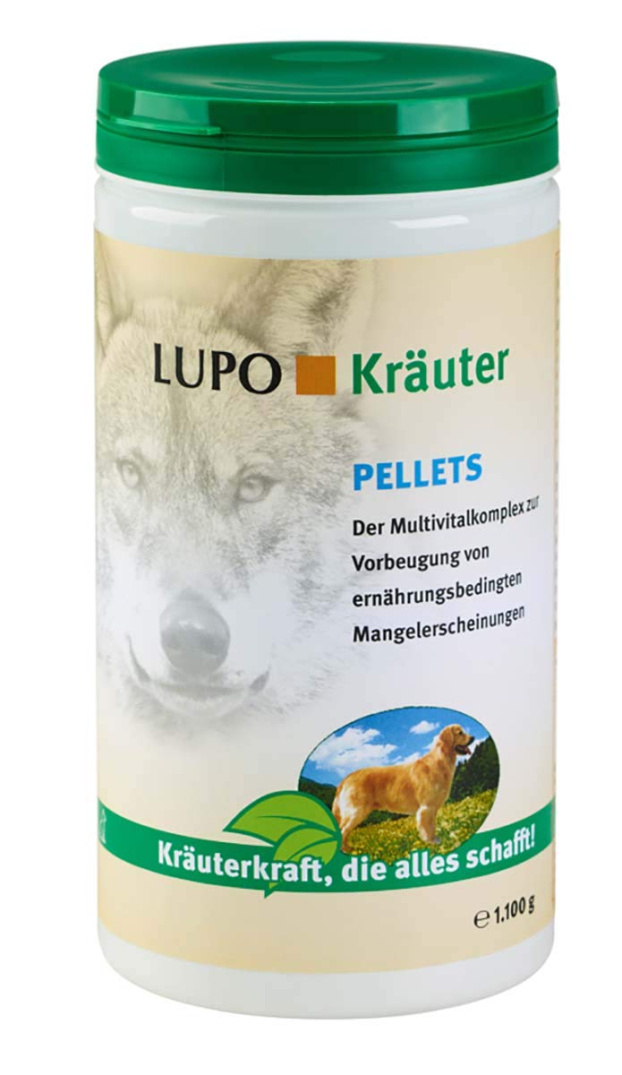 Luposan Kräuter Pellets für Hunde (1100 g)