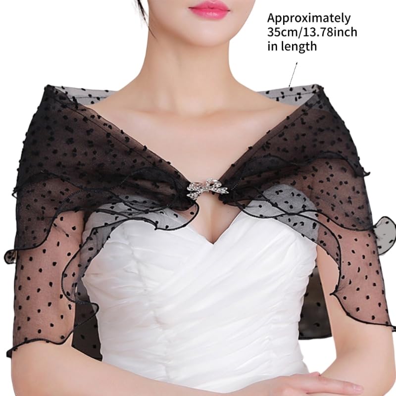 Stylish Lace Covers Up Beautiful Comfortable Shawl Sunscreen Casual Shawl For Special Occasion2