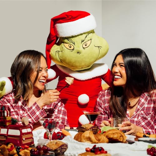 Franco Dr. Seuss The Grinch Holiday & Christmas Bedding Super Soft Life Size Plush 60 Inch Large Oversized Cuddle Pillow Buddy,(Officially Licensed Product) Collectibles by Franco - Image 7