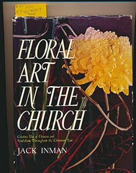 Hardcover Floral Art in the Church. Book