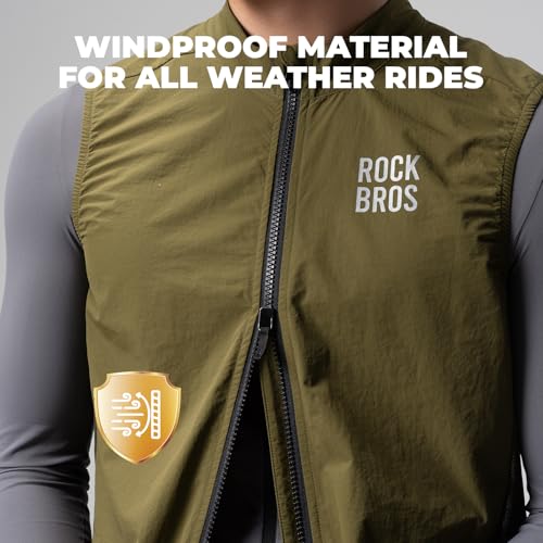 ROCKBROS Lightweight Windbreaker Vest
