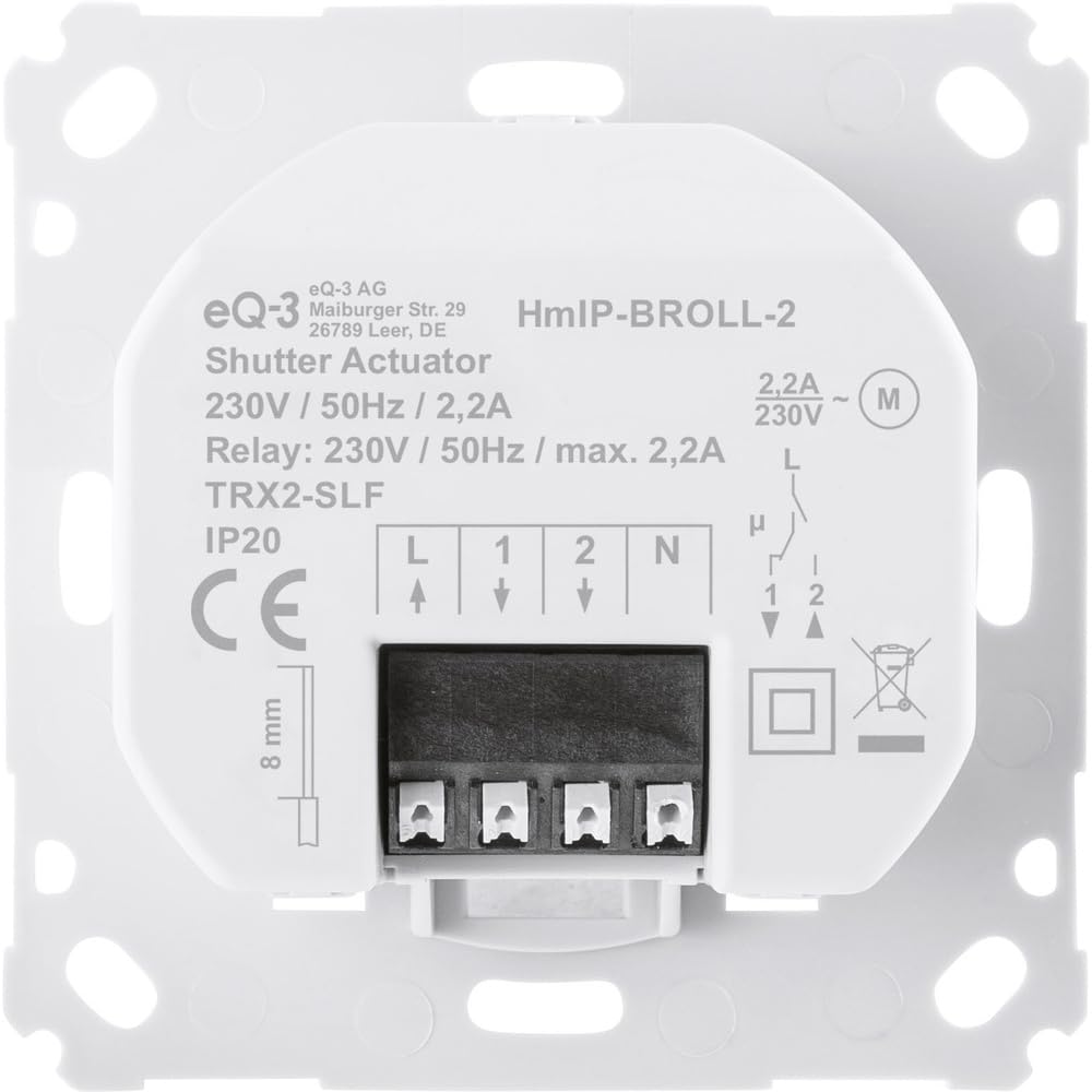 Homematic IP Rolladensteuerung, Smart Home Set mit App