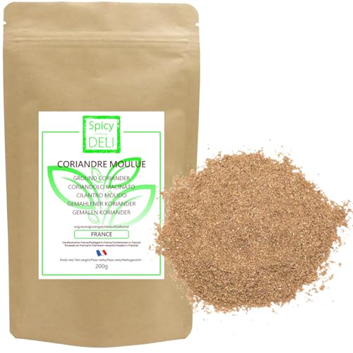 Cilantro molido/Coriandra en polvo 200g ¡MUY AROMATICO !