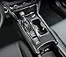 x xotic tech Interior Center Console Gear Shift Water Cup Holder Frame Gear Control Side Panel Decor Cover Trim, Carbon Fiber Pattern, Compatible with Honda Accord 10th Gen 2018-2022 (Gas Version)