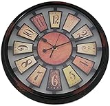 relojes de pared originales en el corte ingles - COLORES LLAMATIVOS: Muchos colores elegantes, el reloj se puede integrar en diferentes estilos de la vivienda.