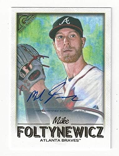 Mike Foltynewwicz Autographed Collectible Baseball Card - 2018 Topps Gallery Baseball Card #24 (Braves)