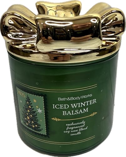 Iced Winter Balsam 3-Wick Candle