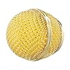 ComfyHarbor 4-Pack Steel Mesh Grille For Shure Beta 58A, Replacement Microphone Head With Foam Windscreen, 51Mm Height Silver Protective Cover(Gold) #4