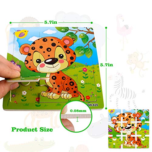 Nashrio FA1-T008A1 Wooden Puzzles For Toddlers 2-5 Years Old thumb #1