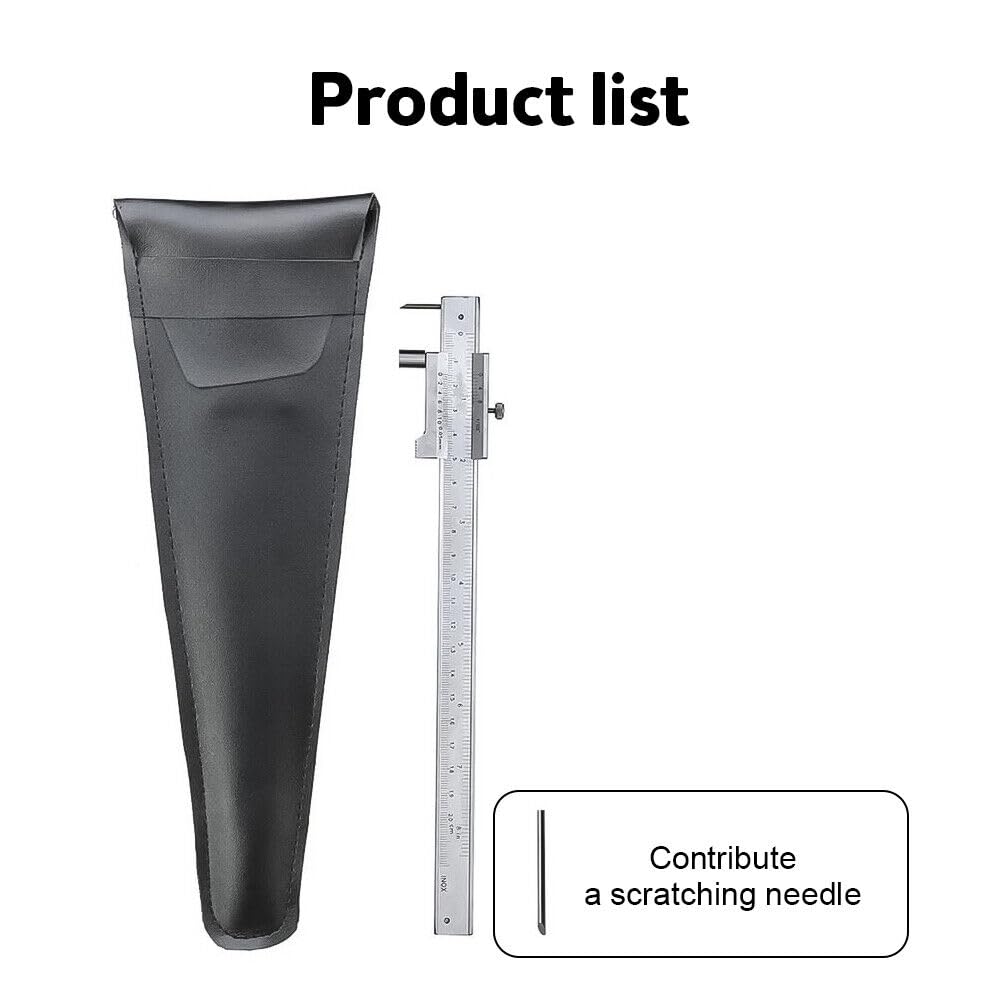 Metal Scribe Calipers - 200mm Marking Gauge -8