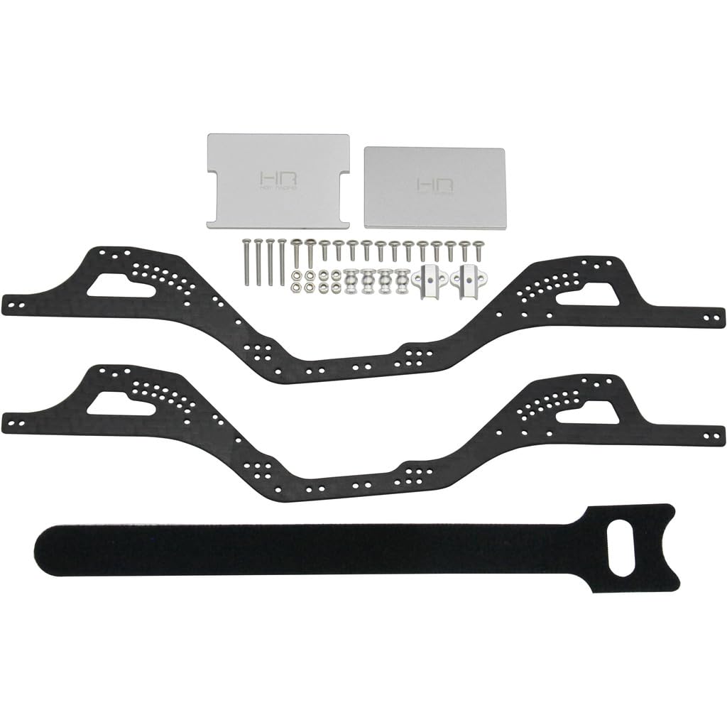 Amazon.com: Hot Racing SXTF14GAC LCG Graphite Angled Chassis Kit