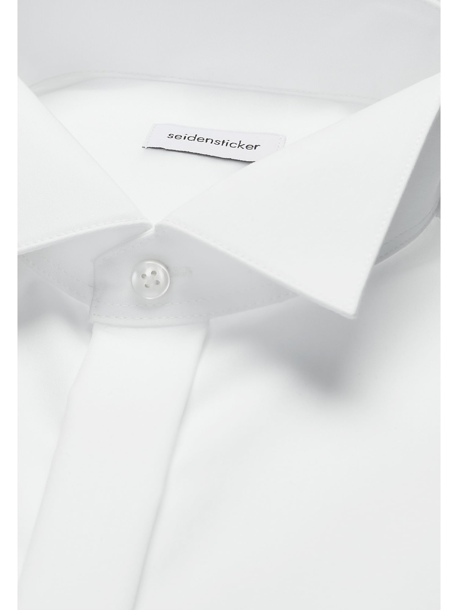 Seidensticker Camicia Business da Uomo - vestibilità Regolare - No Stiro - Collo con Patta - Maniche Lunghe - Polsini con Risvolto - 100% Cotone