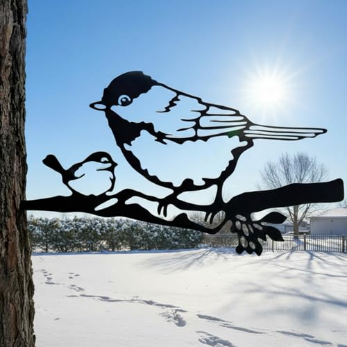 Renovatio Metal Bird Decor, Gifts for Mom, Elegant Bird Ornaments