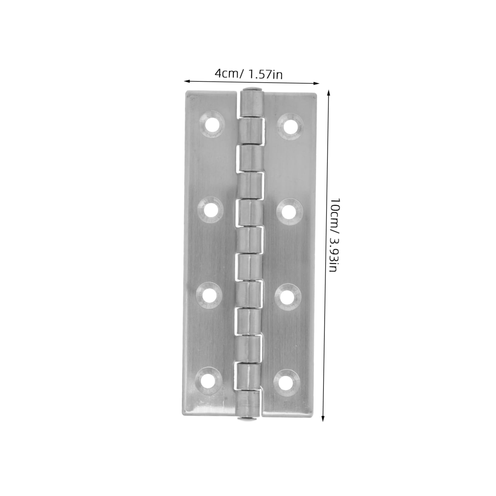STOBAZA Stainless Steel Rv Hinges 40x100mm Marine Boat Trailer Hinge Outdoor Cabinet