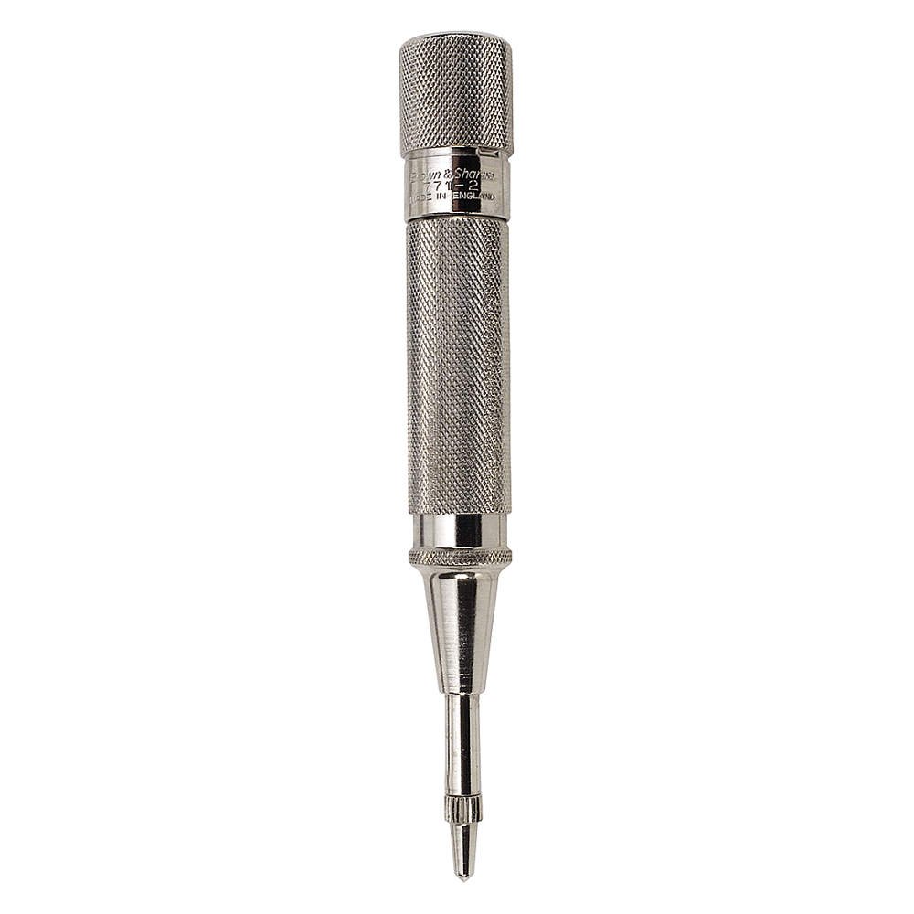 Center Punch, 4inL, 1/2in Dia, Adjustable