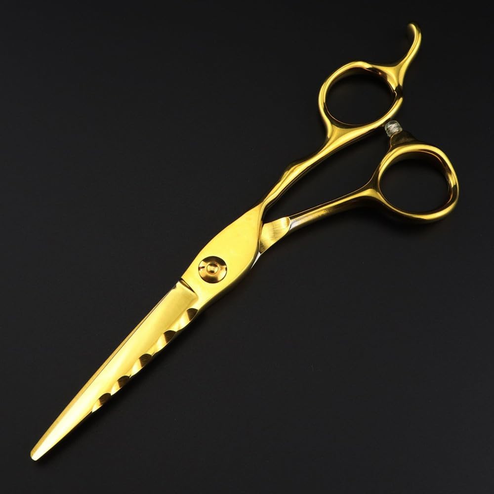 6インチ ゴールドクロス カットシザー 理容 美容 鋏 シザース 6インチ ゴールドクロス カットシザー 理容 美容 鋏 シザース 理容師用