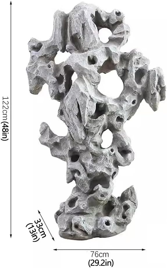 Outdoor Artificial Rocks for Landscaping, Yard Decoration, Multi-Purpose Realistic Landscaping Decorative Rocks