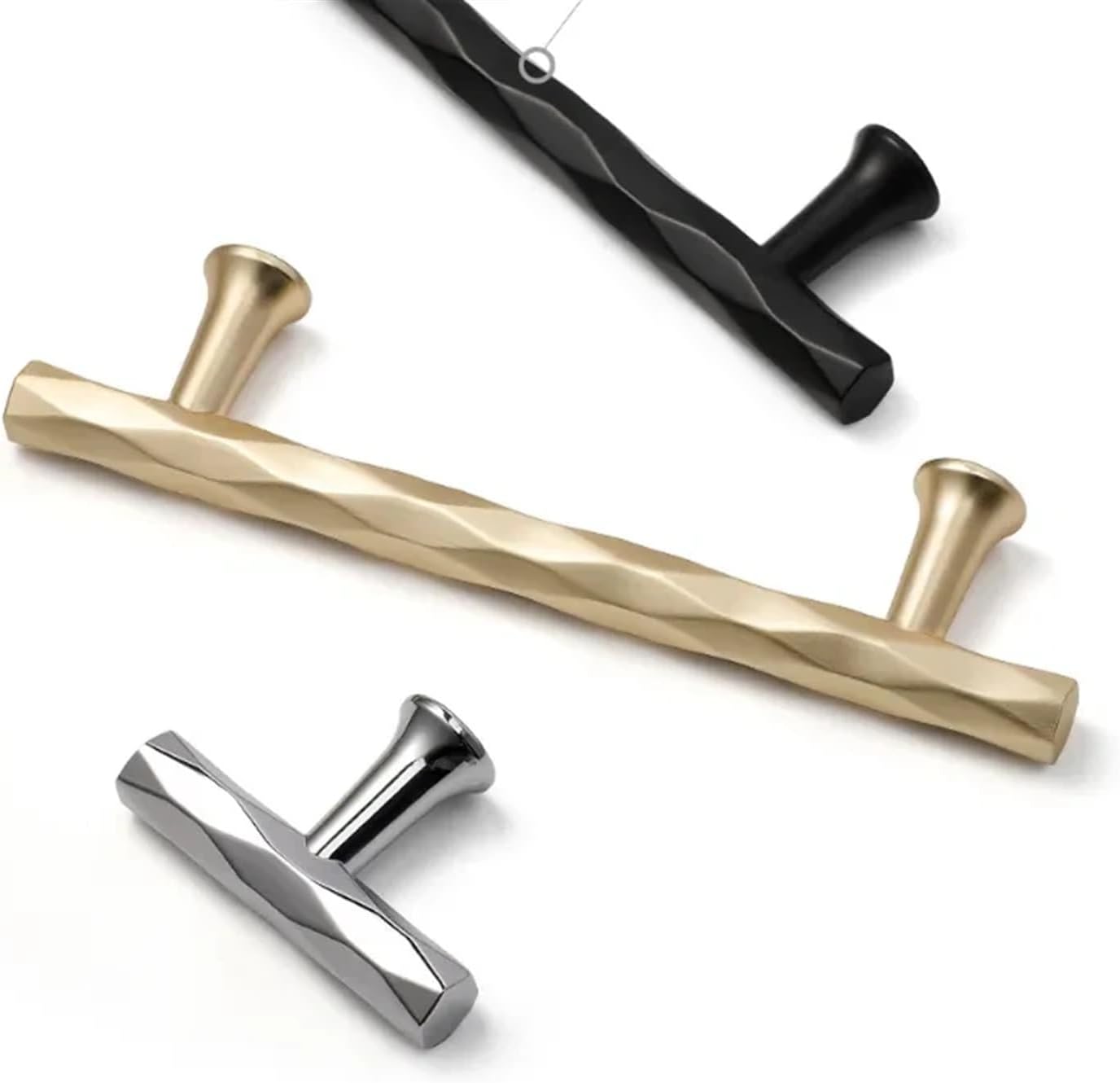 Furniture Handle Cabinet Knobs and Handles Kitchen Handles Drawer Knobs Cabinet Pulls Cupboard Handles Knobs 1Pcs (Color : Z-5109-128mm)