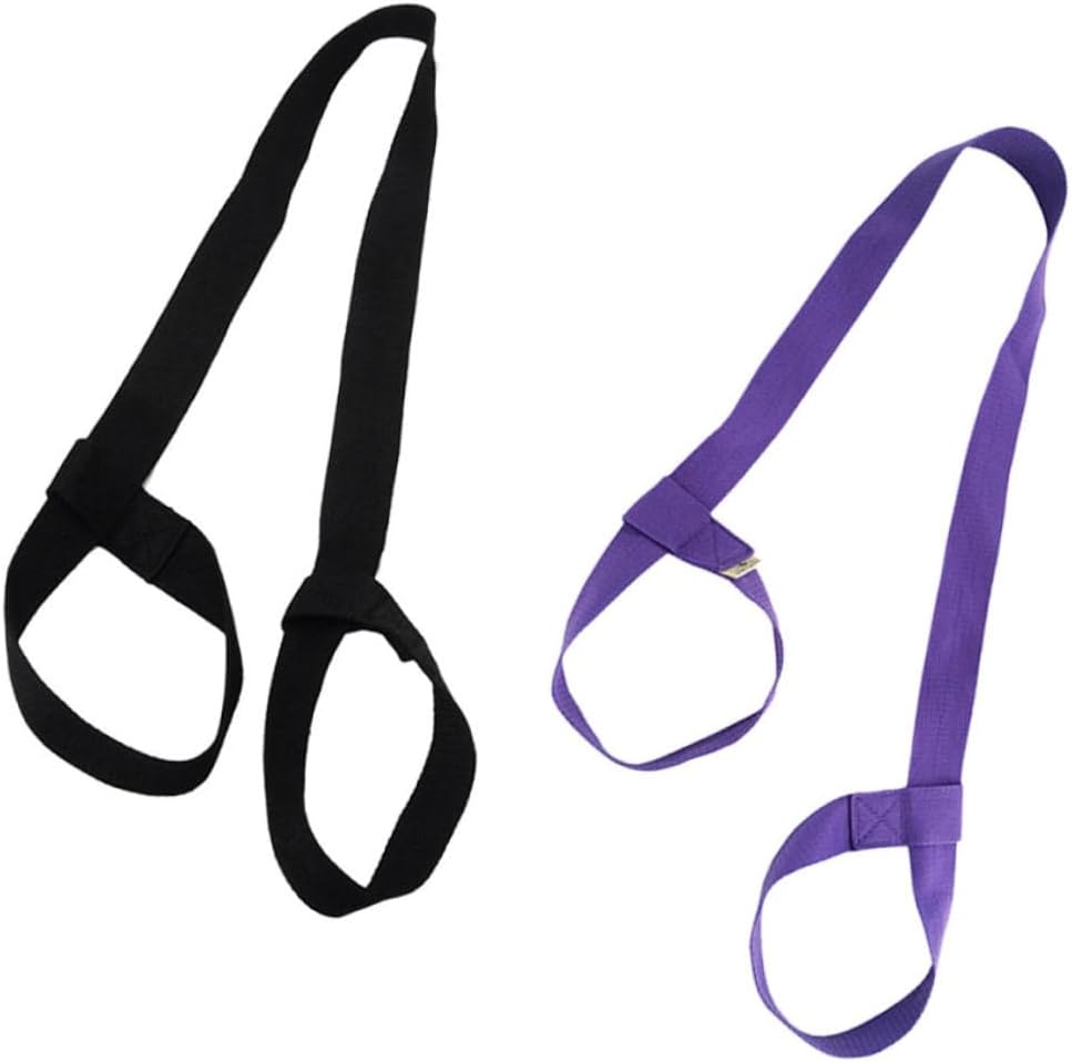 2Pcs Yoga Mat Strap Multi Purpose Carrier Sling for Exercise Mat Adjustable Durable and Deep for Yoga Pilates Fitness Workouts