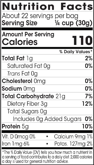Miniatura 3 de Shiloh Farms Harina orgánica Graham  Bolsa de 24 onzas  Molida gruesa de trigo rojo duro de grano entero