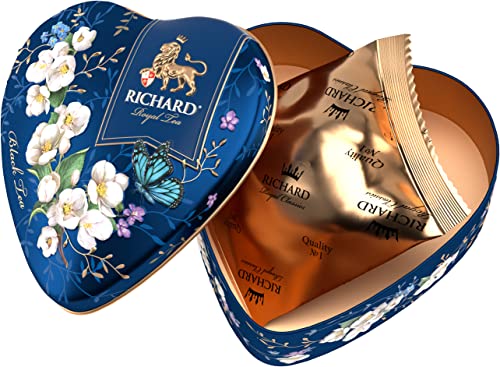 【ロシアお土産】ロシア紅茶RICHARD(リチャード社) Royal Heart(30g) 「ベルガモット＆クリーム」フレーバーティーのサムネイル