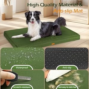 Waterproof-Dog-Bed-Cover-Replacement-Dogs-Beds-Covers-with-3-Sided-Continuous-and-Smooth-Zipper-Washable-Removable-Pet-Bed-Mattress-Protector-Cover-36x27x3-inch-L-Cover-Only - Cucciolini Doodles   Waterproof-Dog-Bed-Cover-Replacement-Dogs-Beds-Covers-with-3-Sided-Continuous-and-Smooth-Zipper-Washable-Removable-Pet-Bed-Mattress-Protector-Cover-36x27x3-inch-L-Cover-Only