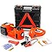 Produktbild E-HEELP Elektrischer Wagenheber 12-42cm,Elektrischer Wagenheber Scherenwagenheber + Schlagschrauber 13-Stück,mit Aufbewahrungsbox,Hebezeug Reifenwechsel Reparatur Eingebauter LED-Notwerkzeugsatz