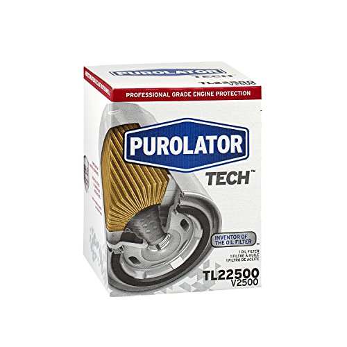 Image of Purolator TL22500 PurolatorTECH Spin On Oil Filter Compatible With Ford F-150, Explorer, Edge, Chevrolet Silverado 1500, Traverse, Tahoe, GMC Acadia, Sierra 1500 and Yukon