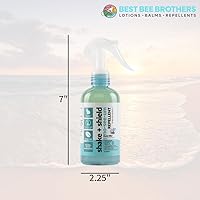 Vista 5 de Best Bee Brothers Shake + Shield No-See-Ums Gnat Spray – Spray corporal no graso fabricado con ingredientes a base de plantas, 8 onzas + 2 onzas.