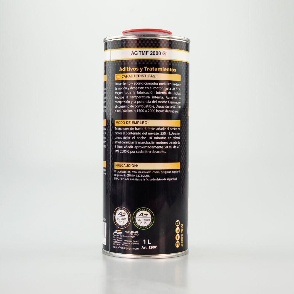 Tmf-2000 Tratamiento Anti-Friccion 1 L