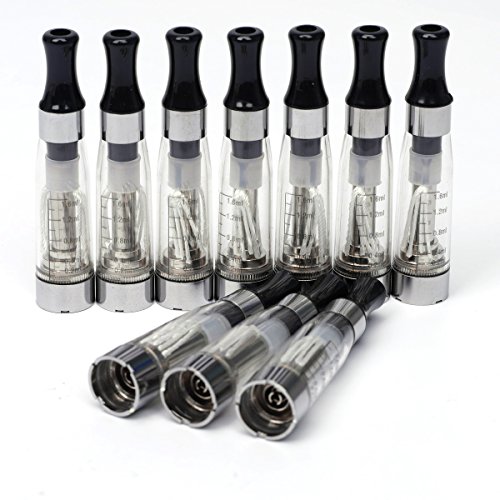 VOSO 10 x CE4 Atomizer-Verdampfer 2.4 Ohm/1.6 ml-mit langen Dochten Köpfe EGO-T/EGO-C/EGO-W/510 eGo – Bild 3