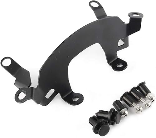 Miniatura 7 de GZYF Parabrisas de moto para Kawasaki Z900 2017-2018, negro