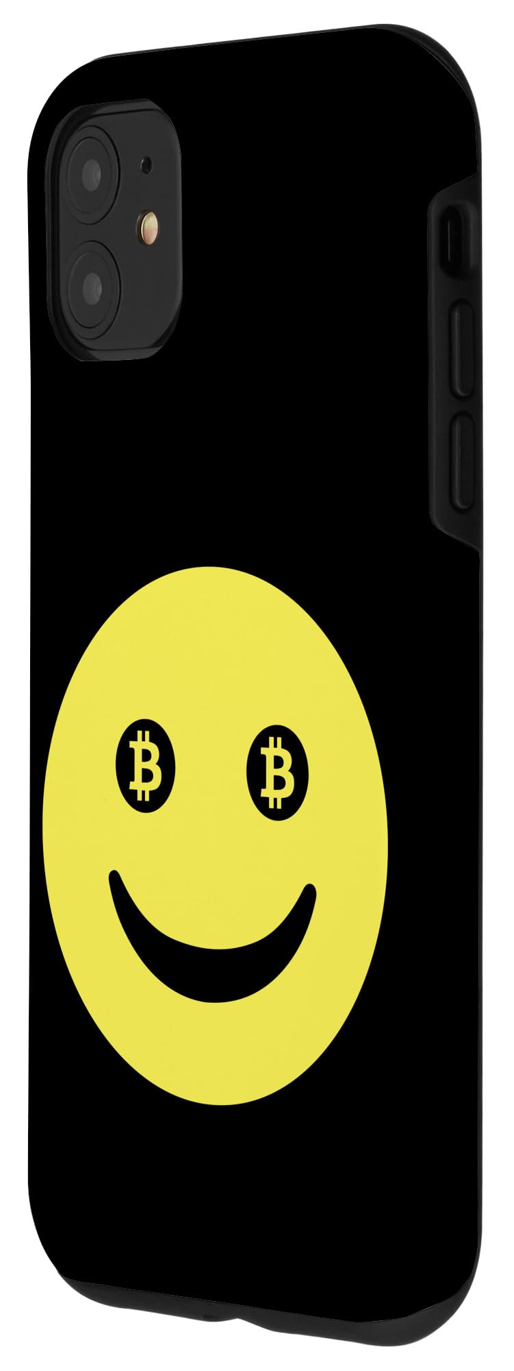 Amazon.com: iPhone 11 Emoji Bitcoin Eyes Pun Cryptocurrency HODL Blockchain  Humor Case : Cell Phones & Accessories
