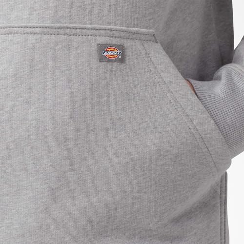 Dickies Men's Wordmark DWR Pullover Fleece, HEATHER GRAY, XT - image 5