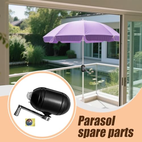 Manivela de recambio para parasol con piezas de repuesto de sombrilla de patio 2
