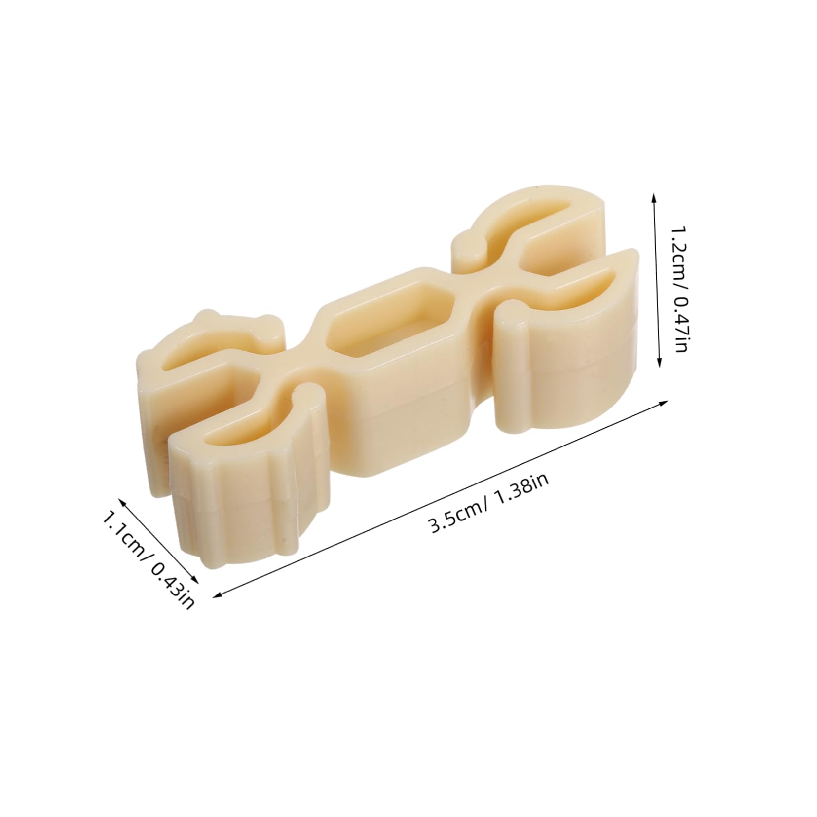 Hemoton 20Pcs Track Adapter Expansion Pack for Train Track Railroad Building Model Railway Clips Flexible Track Connectors for Imaginative Play and Easy Storage