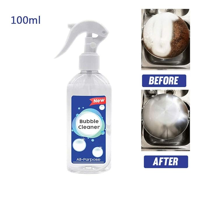 Buy Kitchen Cleaners 100ML Kitchen Bubble Cleaner, Foam Spray Mould