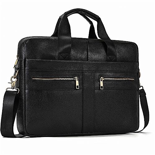 Mens Crossbody Messenger Bags Men's Leather Handbag Business Travel Briefcase Computer Bag for Work Business2