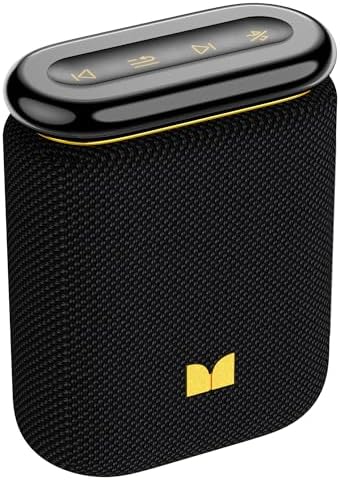 Monster Atomic Pebble Bluetooth Speaker, Portable Wireless Speake...