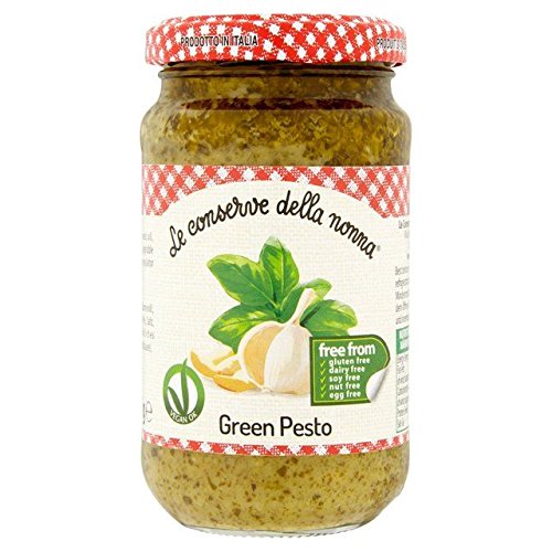 Le Conserve Della Nonna Dairy & Gluten Free Green Pesto Sauce - 185g (0.41lbs)