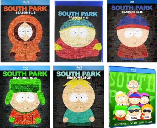 South Park: Complete 26 Season Blu-ray Collection - Seasons 1-26 on 50 Discs