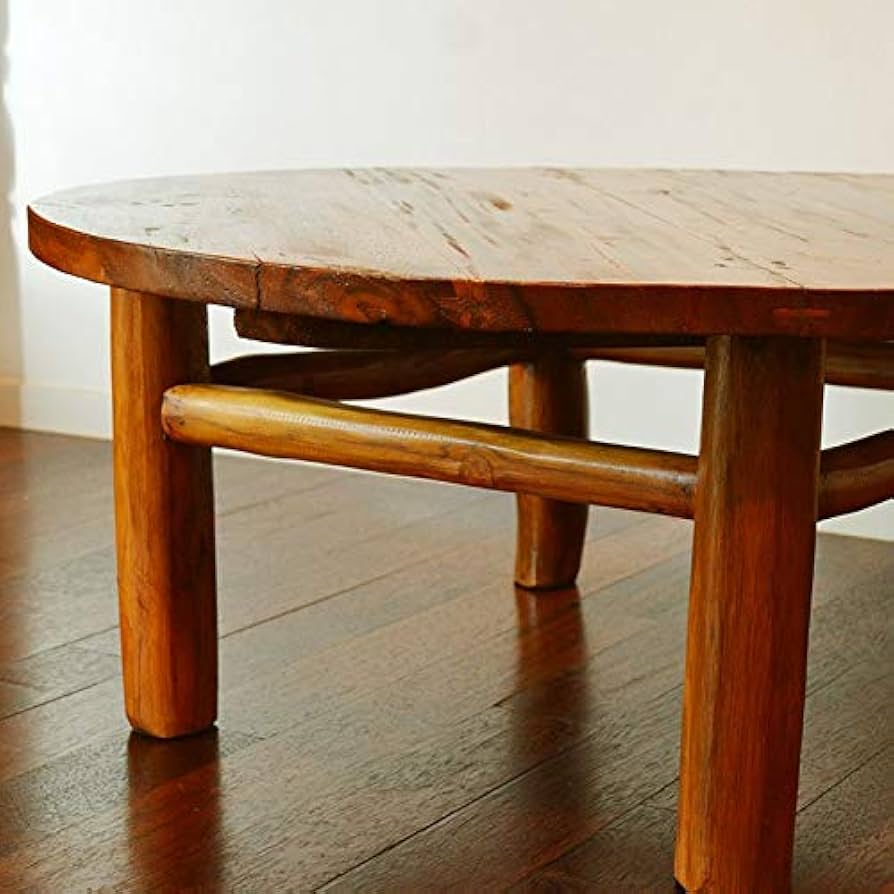 Amazon.co.jp: アジアン家具 木製 バリ ♪ARラウンドセンター